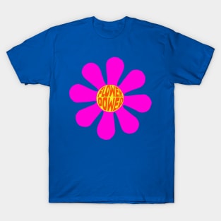 flower power - pink T-Shirt